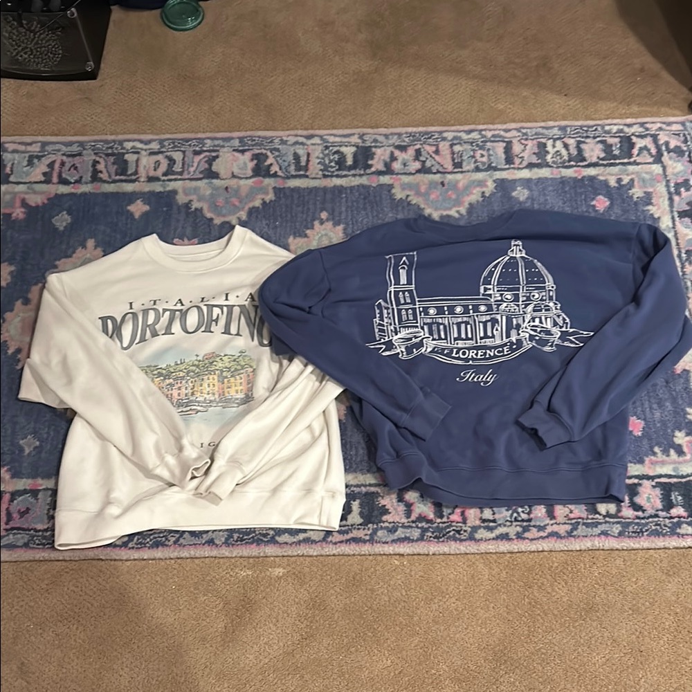 Portofino and Florence Graphic Sweatshirts